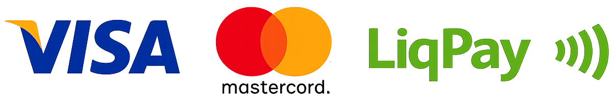 Visa, Mastercard та LiqPay